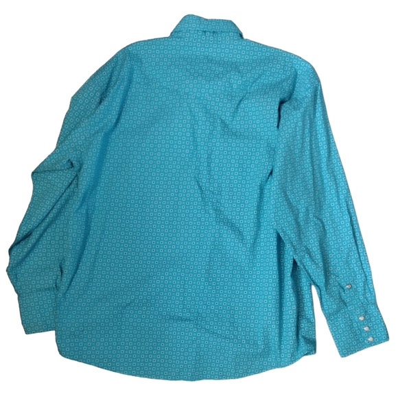 WRANGLER GEORGE STRAIT COLLECTION TROUBADOUR SNAP CLOSURE LONG SLEEVE SHIRT - Picture 4 of 13